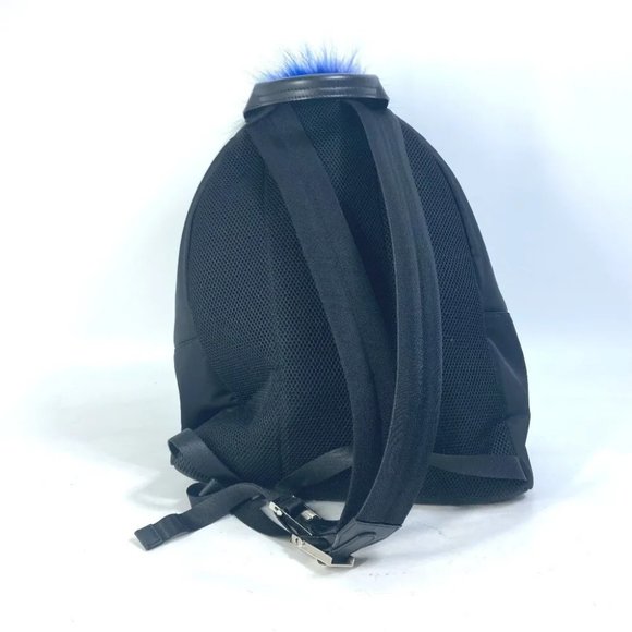 AUTHENTICITY GUARANTEED FENDI backpack bag Karl Lagerfeld fur studs main image 11